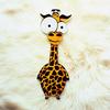 Cute Cartoon Brooches For Women Acrylic Zebra Lion Monkey Elephant Animal Brooch Pins Clothes Backpack Hat Badge Kids Gifts