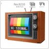 8210 Retro Antique Color Television Antenna TV Set Machine 3D DIY Mini Blocks Bricks Building Toy For Children Gift No Box