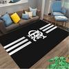 1pc Office Printed Area Carpet, Rangers FC Rug, Home Sofa Chair Mat For Christmas and Halloween Décor