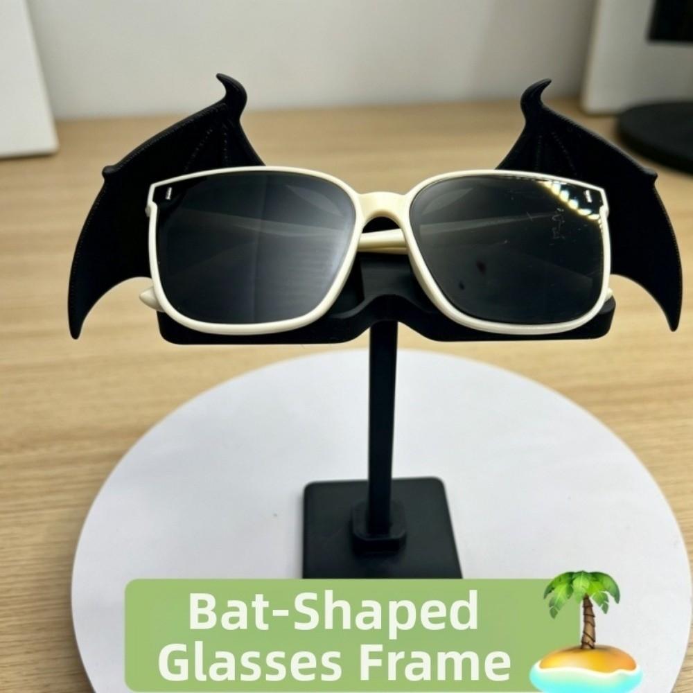 Halloween Ornaments Storage Rack Bat Wing Jewelry Display Stand Eyeglasses Holder Bedroom Decor