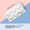 6-Cavity Chocolate Mold Fruit Flower Shape Desserts Making Tool New Baking Pastry Mold  Baking Tool