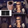 Car Divider Curtain Sun Protection Car Curtain Travel Privacy Removable Front and Rear Car Interior Divider Curtain Sun Visor Heat Protection