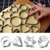 DIY Baking Cake Cookie Cutter Set Stainless Steel Cookie Mould Cookies Set Fondant Biscuit Geometric Forms Baking Mold Kitchen
