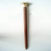 Деревянная трость с латунной ручкой - 90 см