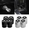 4Pcs Car Wheel Tires Bolt-in Valve Caps Badge Car Accessories For Mercedes Benz W205 W177 W212 W213 W221 W220 W176 ML G63 E63 GT AMG