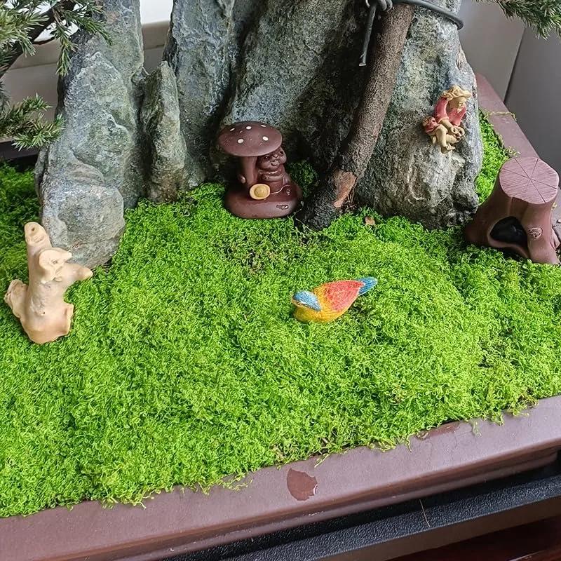 Искусственный мох газон имитация поддельная зеленая трава мох ковер искусственный газон мускус бонсай ландшафт DIY наружное садовое украшение