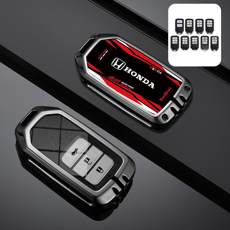 Car Smart Remote Key Protective Case Cover Shell For Honda CIVIC CR-V INSPIRE CITY Accord HR-V Pilot Sport SI EX Keyless Access VZ9
