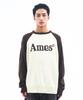 AMES-WORLDWIDE Basic Raglan Pullover Knit Brown