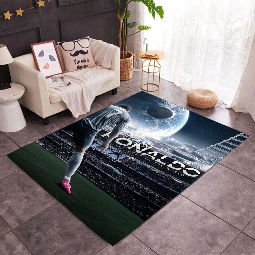 Cr7: Answer Revealed Carpet Design for Kitchen Living Rooms Balcony Dormitory Anti-slip Rug Decorate Offices Perfect Birthday/Christmas Gift Idea