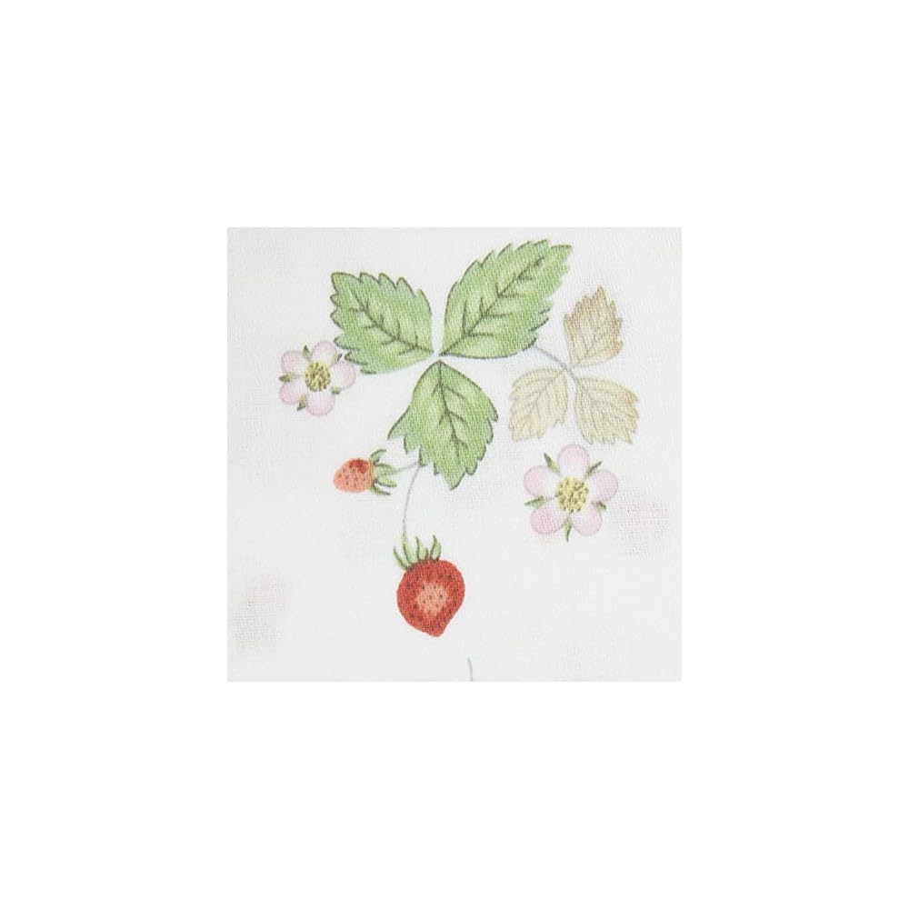 Nishikawa Duvet Cover, Single, Wedgwood Wild Strawberry, Easy to Attach and Remove, Made in Japan,