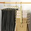 Folding Trouser Hanger Rotatable Clothes Hanger Racks New Drying Clothes Rack  Home