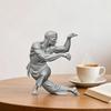 3D-печатная фигурка Кунг-фу Статуя Мастера Кунг-фу с Изысканной Текстурой Устойчивое Основание