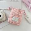Черная сумка-чехол для камеры Polaroid, портативная сумка на шнурке, женская сумка для телефона, ключ, наушники, помада, сумки на шнурке