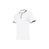 Li Ning Color Block Polo Shirt Women Tops White APLS144-1