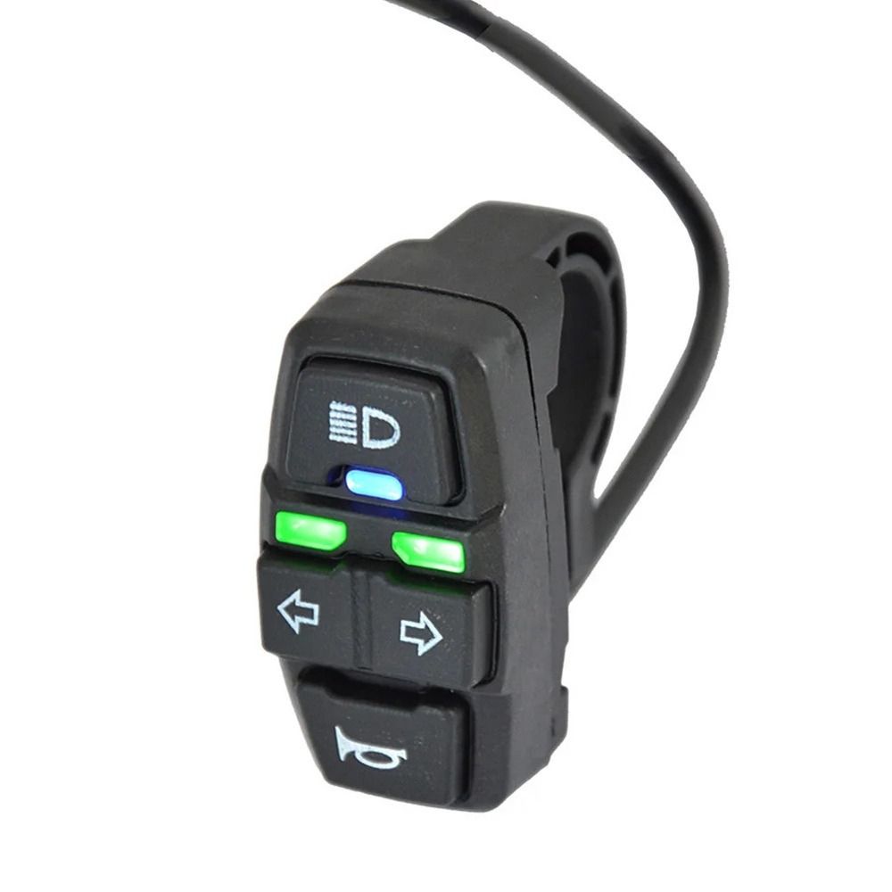 Фара DK336 Сигнальная лампа Поворотник Электровелосипед Переключатель Звукового Сигнала Электрический Велосипед Переключатель Фары Руль