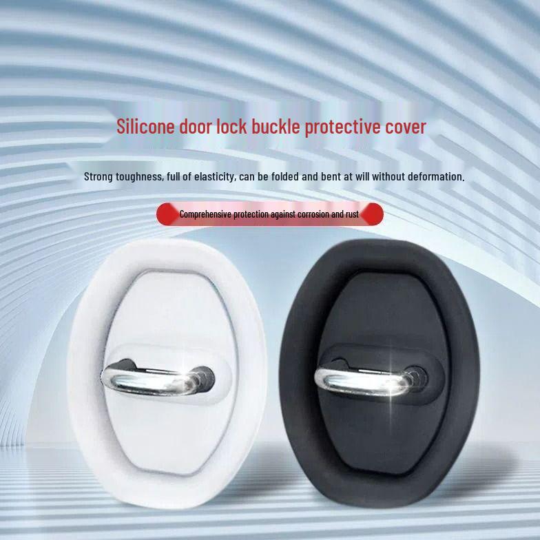 Universal Silicone Door Lock Cover: Shock-Absorbing, Anti-Collision, Thickened Protection Pad