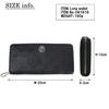 Round Zipper Long Wallet with Coin Purse Marcel 061616 Shiro [Castelbajac]