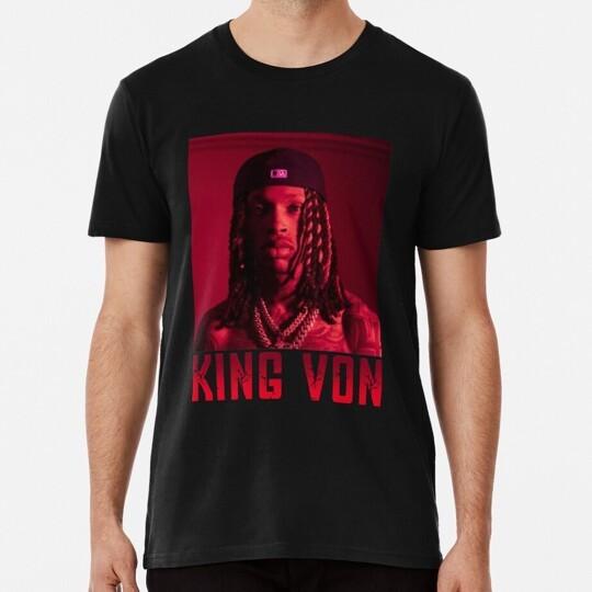 Футболка Rip King Von S-5XL Сделано в США Унисекс