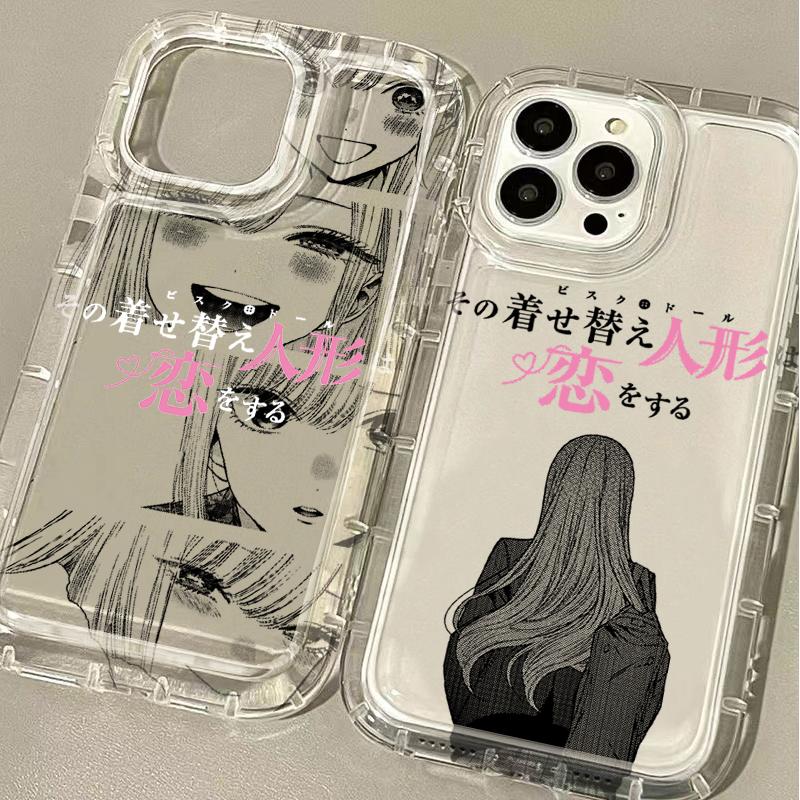 Милый Животный Женский Главный Герой Kitagawa Marin Чехол Для iPhone 16 15 14 13 12 11 Pro Max Plus 7 8 Plus XR X XS SE 2020 Силиконовый Чехол
