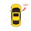 Зеркальный элемент бокового зеркала с подогревом для VW Touareg 2003 2004 2005 2006 7L6857521 7L6857522 Замена Левый Правый Крыло Задний