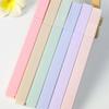 12Pcs/Set Highlighter Pens Non-Neon Pastel Colors Quick Dry Marking Pen Study Journaling Office School Supplies