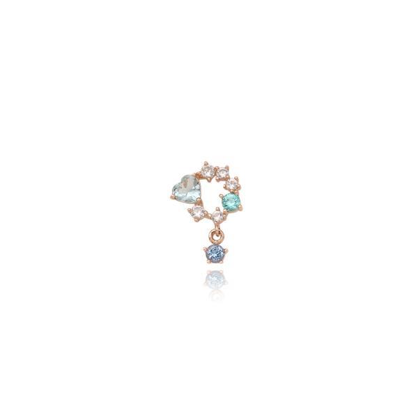 Пирсинг Lloyd Circle Cubic из 14-каратного золота Lpsk4010G