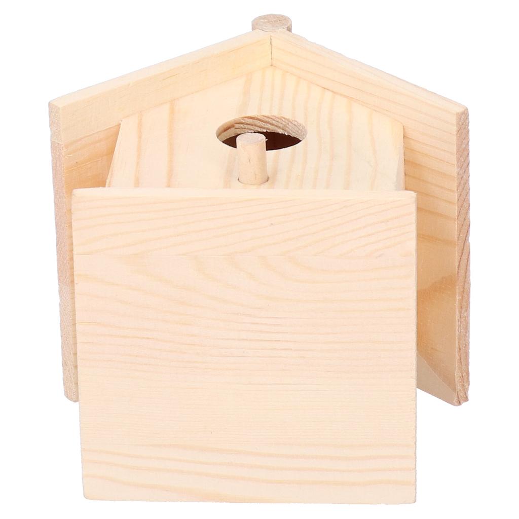 Деревянный дом для птиц, инновационные подвесные птичьи гнезда, клетка, уличный садовый декор, орнамент