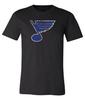 Футболка с потертым логотипом St Louis Blues S-6XL Отслеживание!!