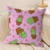 Cute Cartoon Succulent Pillow Gifts Home Office Furnishings Bedroom Sofa Car Cushion Cover Case 45x45cm