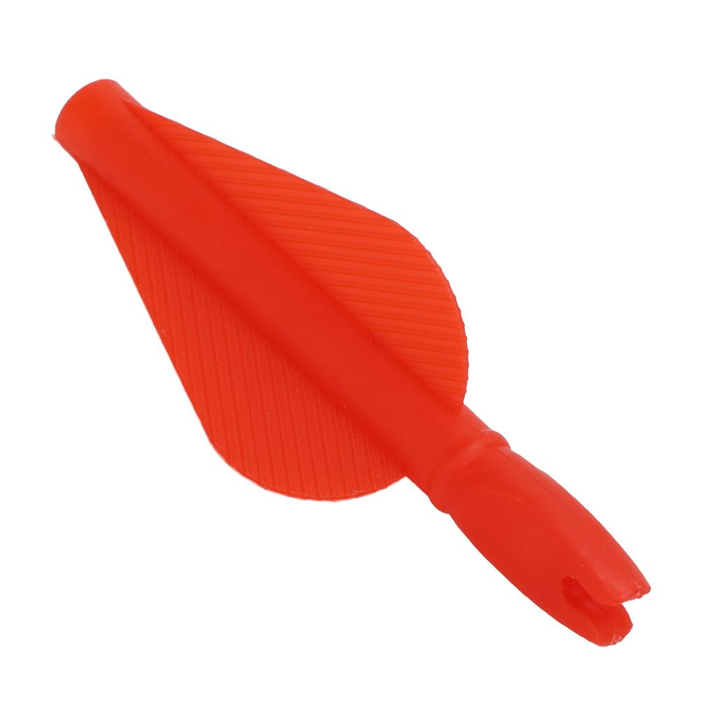 20Pcs Plastic Arrow Tails for Archery 8mm Compound Reflex Bow Universal Hunting Training Accessories