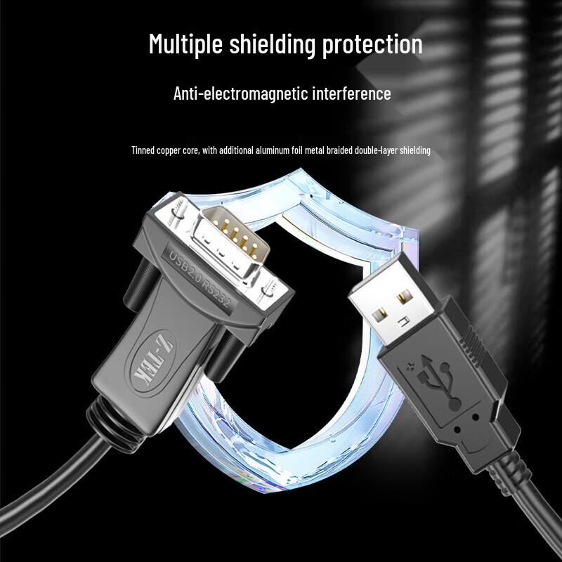 Кабель-конвертер USB в последовательный порт RS232 DB9