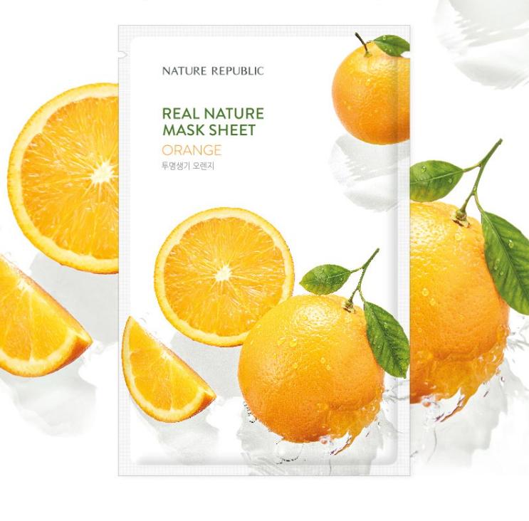 Nature Republic Тканевая маска Real Nature (10 листов)
