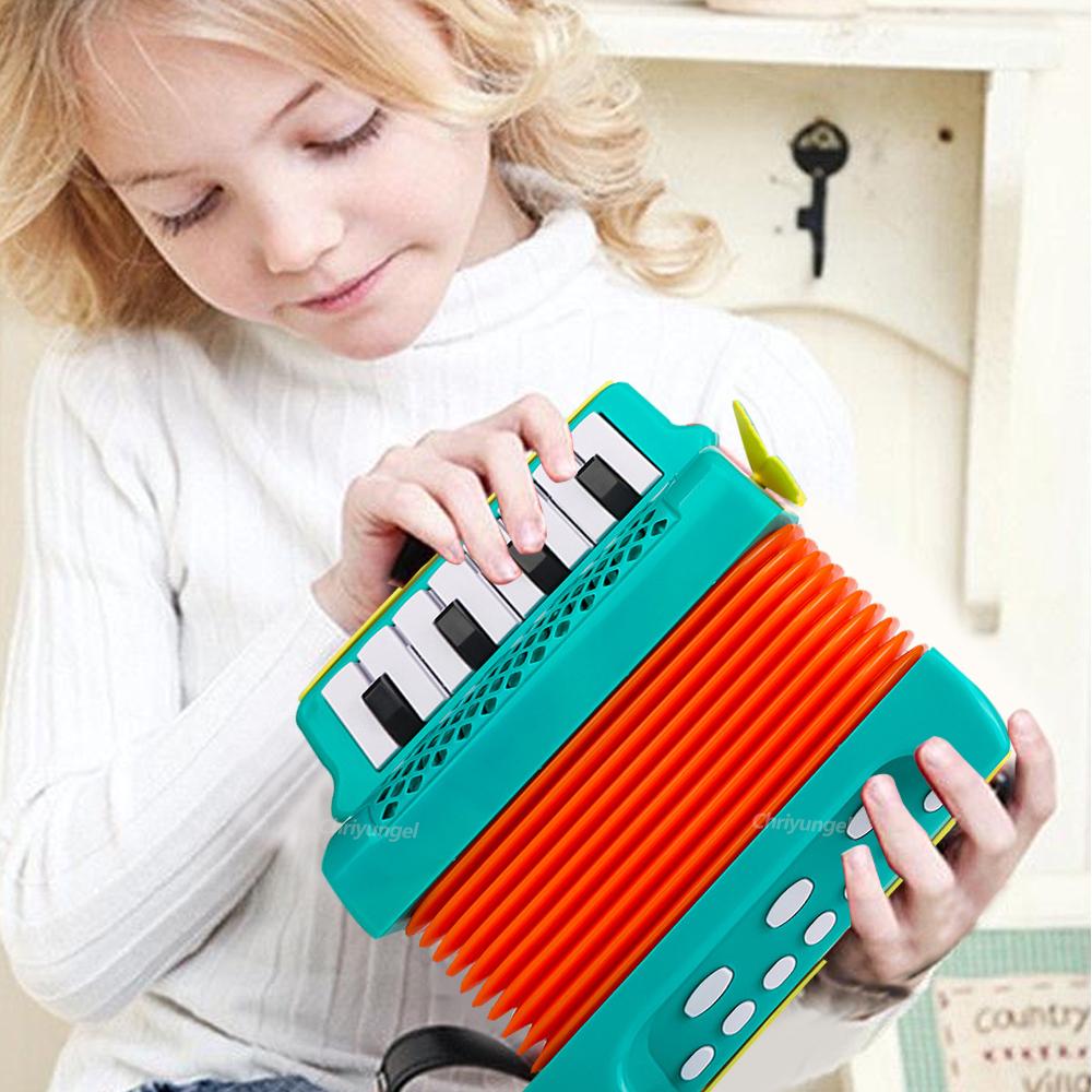 Accordion Toy for Kids Musical Indoor and Outdoor Playing Musical Instrument Educational Toys Gifts for Toddlers Boys Girls