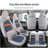 Cartoon Linen Seat Cover for Wuling Hongguang MiniEV Macaron – Full Wrap Interior Cushion