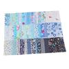 50Pcs 10x10cm Cotton Fabric Cloth Mixed Style Patchwork Strips  For DIY Sewing and Handicraft Making
