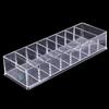 Flower Tea Bag Storage Box Transparent Display Box 8-Grid Classification Box Multi Functional Desktop Organizing Tool