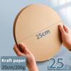 25/29/36 cm Colored Cardstock 200g Round Blank Cardboard Cardstock Sketch Paper for DIY Craft Papercraft Scrapbook Paper Album