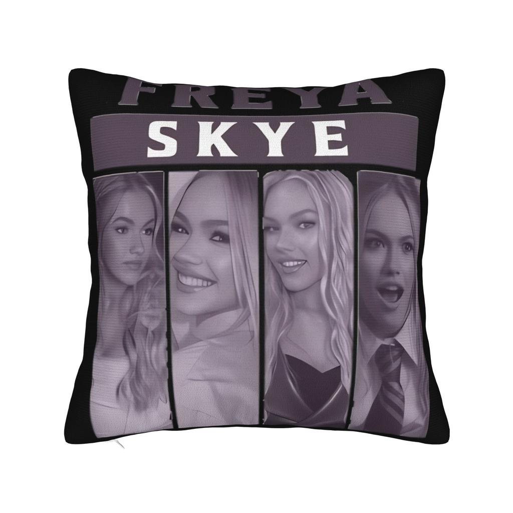 Freya Skye Diamond Style Pillowcases Cute Funny Pillow Case For Office Car Home Decor Comfy Pillow Cover