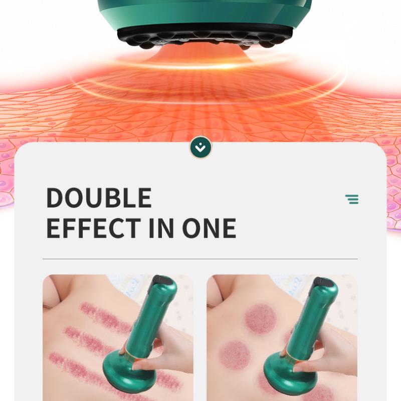 Электрическая скребковая машина, бытовая массажная машина для банок, разблокирующий меридианный массажер, машина для горячей компрессионной терапии