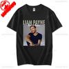 Рваная футболка Лиама Пейна Футболки One Direction в память о Лиаме Пейне Футболка-трибьют к воссоединению Короткий рукав Унисекс Хлопковая футболка
