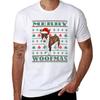 Bull Terrier Ugly Christmas Sweater Tshirt Breathable Sportswear Tshirt For Unisex