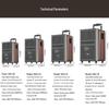 HuiDu KKH-10 Portable Outdoor Karaoke Trolley Speaker