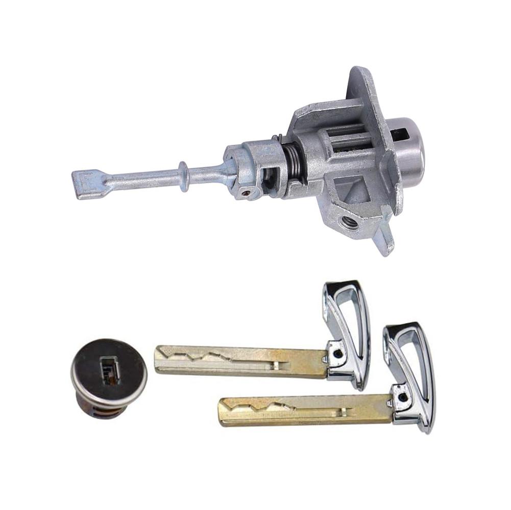 Цилиндр дверного замка, 2 ключа и роторный перчаточный ящик для Santa Fe 2013-2019