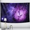Mysterious Milky Way Starry Sky Wall Hanging Psychedelic Scene Hippie Bohemian Decoration Tapestry Yoga Mat Mattress Home Decor