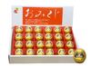 Castle Enterprise S Good Luck Fortune Daruma Gold Set In Display Box Good Luck (24 Pieces) (with Sticker)