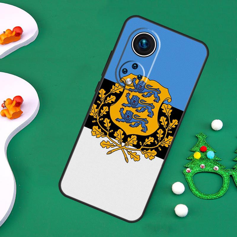 Чехол-эмблема с гербом Эстонии для Honor Magic 7 Pro 6 5 50 70 90 200 Lite X9b X9a X8a X8b X7a X6a X8 X9 X9c