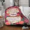 Love Pride Niece'S Blanket Message Customize Your Name Blanket Soft And Comfortable It'S The Perfect Gift For Family Friends Or Loved Ones Suitable