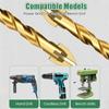 High Hardness Cross Hex Tile Drill Bits Precision Drilling Eccentric Drill  Metal Marble