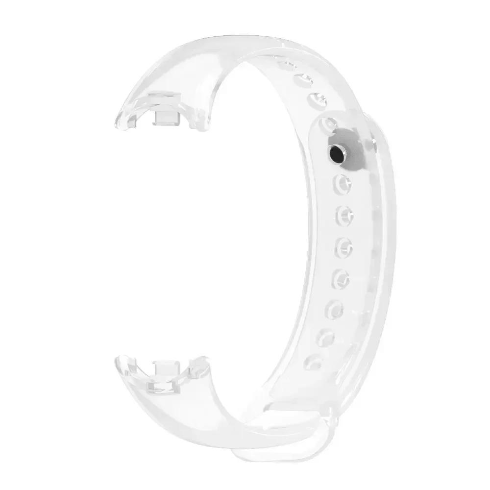 Ремешок для Xiaomi Mi Band 8/8 NFC Браслет Силиконовый Наручный Miband 8 NFC Замена pulsera correa Спортивный ремешок для Mi Band 8