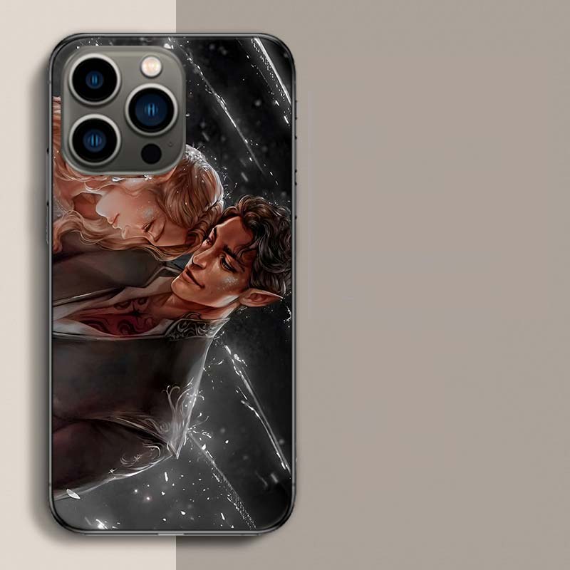 Чехол для телефона Acotar A Court of Mist and Fury Для Iphone 17 Air 15 Pro 14 Plus 16 Pro Max 17E 16E 12 13 Mini 11 Чехол Милый Fundas